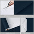 WESTICK Blue Wallpaper Peel and Stick Modern Bedroom Navy Peel and Stick Wallpaper for Bathroom Living Room Accent Walls Dark Blue Contact Paper f...